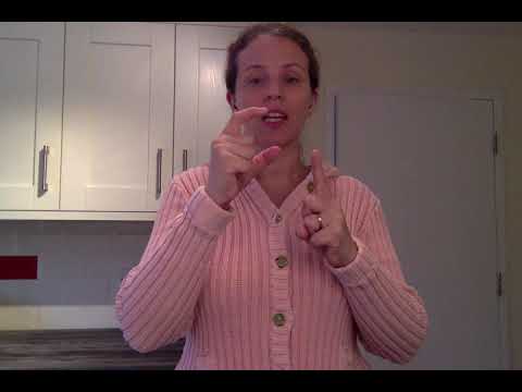 Beginners British Sign Language-Learn 3 signs-Dictionary, Word, Sentence