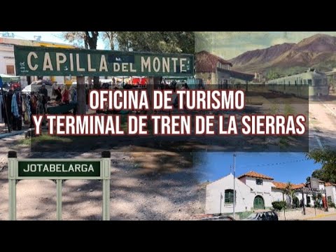 ESTACIÓN CAPILLA DEL MONTE del FERROCARRIL GENERAL MANUEL BELGRANO ex FCCNA 