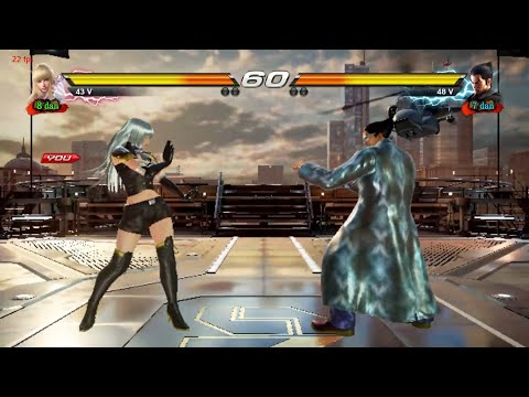 07 Lili Rochefort VS Kazuya - Tekken 7 ( Uchiha x24 ) Gameplay PC