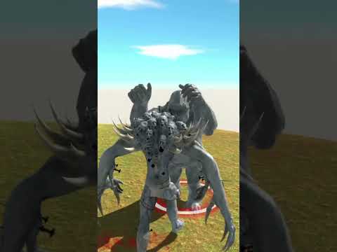 Scourge VS Goro The Mutant Primates Fight Battle - Animal Revolt Battle Simulator