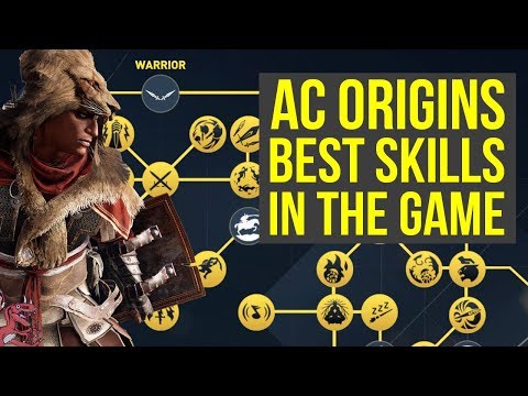 Assassin's Creed Origins Best Skills IN THE GAME (Assassin's Creed Origins Abilities - AC Origins) Video