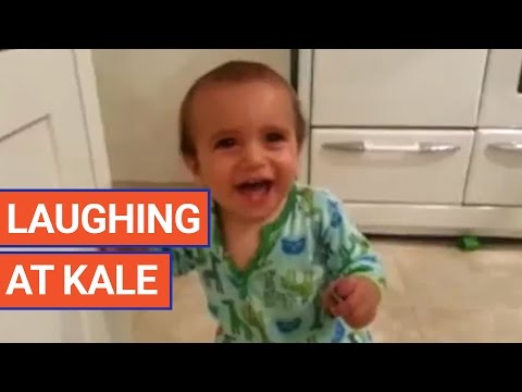 Baby Keeps Laughing At Kale Video 2017 | Daily Heart Beat