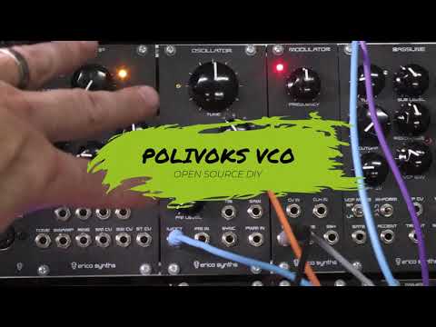 Erica Synths Polivoks VCO PCBs, Panel and KR198NT1A IC image 3