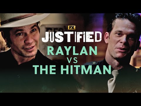 Raylan vs The Hitman - Scene | Justified | FX