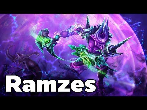 Ramzes Faceless Void Mid Rank MMR Game