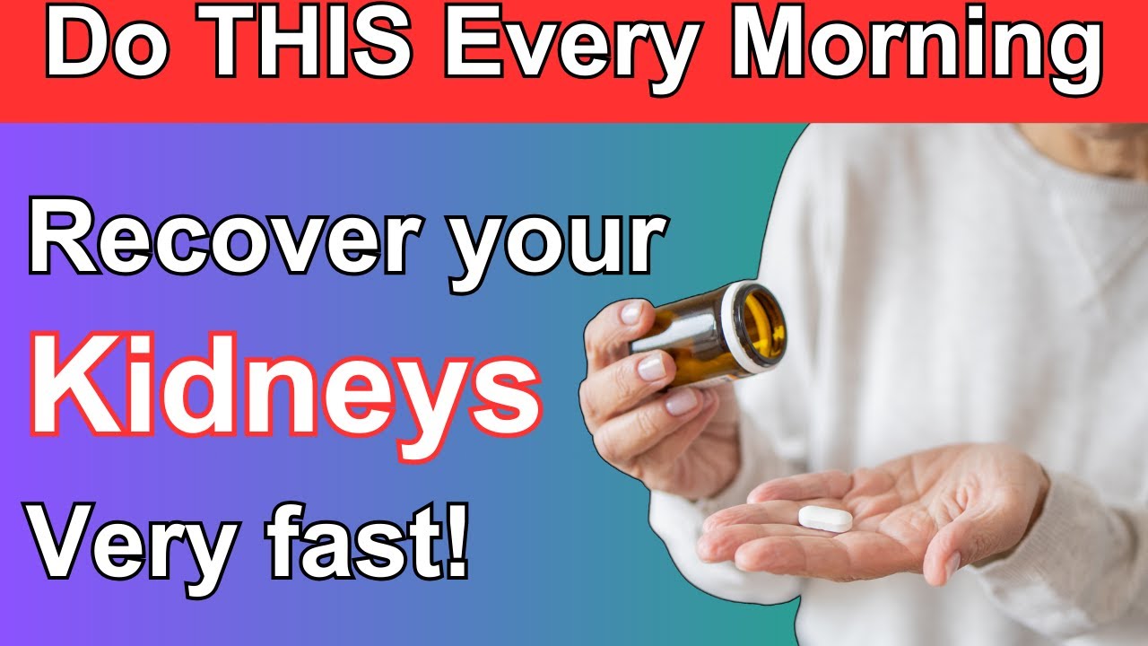 Just Do This Every Morning and Watch Your Kidneys Recover Fast (4 Steps)