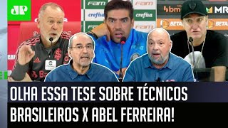 ‘Está muito estranho, sinto que os técnicos estão batendo no Abel Ferreira porque…’: Olha essa tese