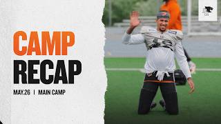 BC Lions Training Camp Recap | May 26