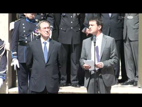 Passation de pouvoirs entre Claude Guéant et Manuel Valls