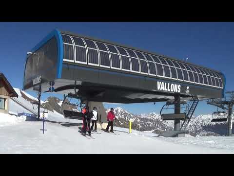 Risalita integrale seggiovia BMF Bartholet "Vallons" - Villeneuve / Télésiège / Telesilla / 吊椅索道