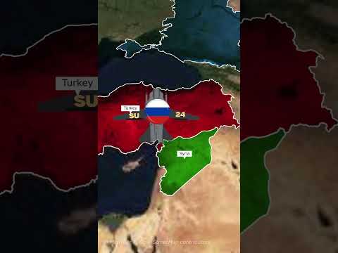 Turkey vs Russia 2015 | The Downing of the Russian Su-24 Fighter Jet"