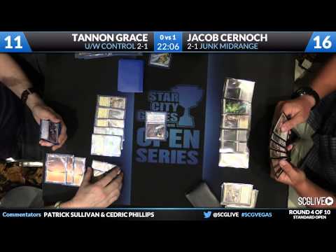 SCGVEGAS - Standard - Round 4b - Tannon Grace vs Jacob Cernoch [Magic: the Gathering]