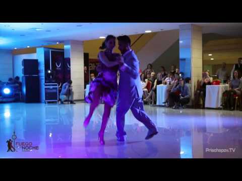  Christian Marquez  and  Virginia Gomez  are  dancing  at  Fuego de la Noche Kazan  in  2016