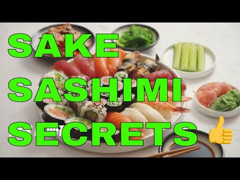 SAKE SASHIMI SECRETS | DIVE INTO DELICIOUS