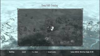 TES V: Locating Deep Folk Crossing