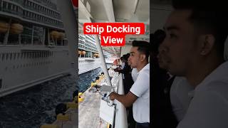 🫣WAIT UNTIL LAST...| Ship Docking करते समय का नजारा #cruiseship #shorts #2026