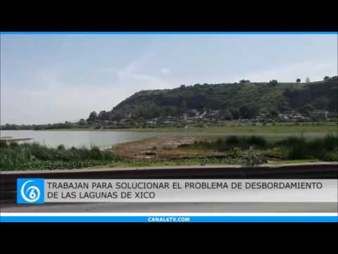 Autoridades de Valle de Chalco atienden desbordamiento de Lagunas de Xico