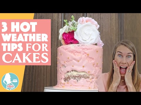 Buttercream Melting? Try These Hot Weather Cake Decorating Tips!