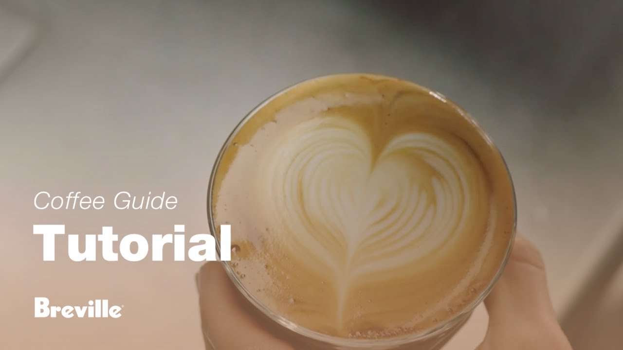 How to create latte art: the heart