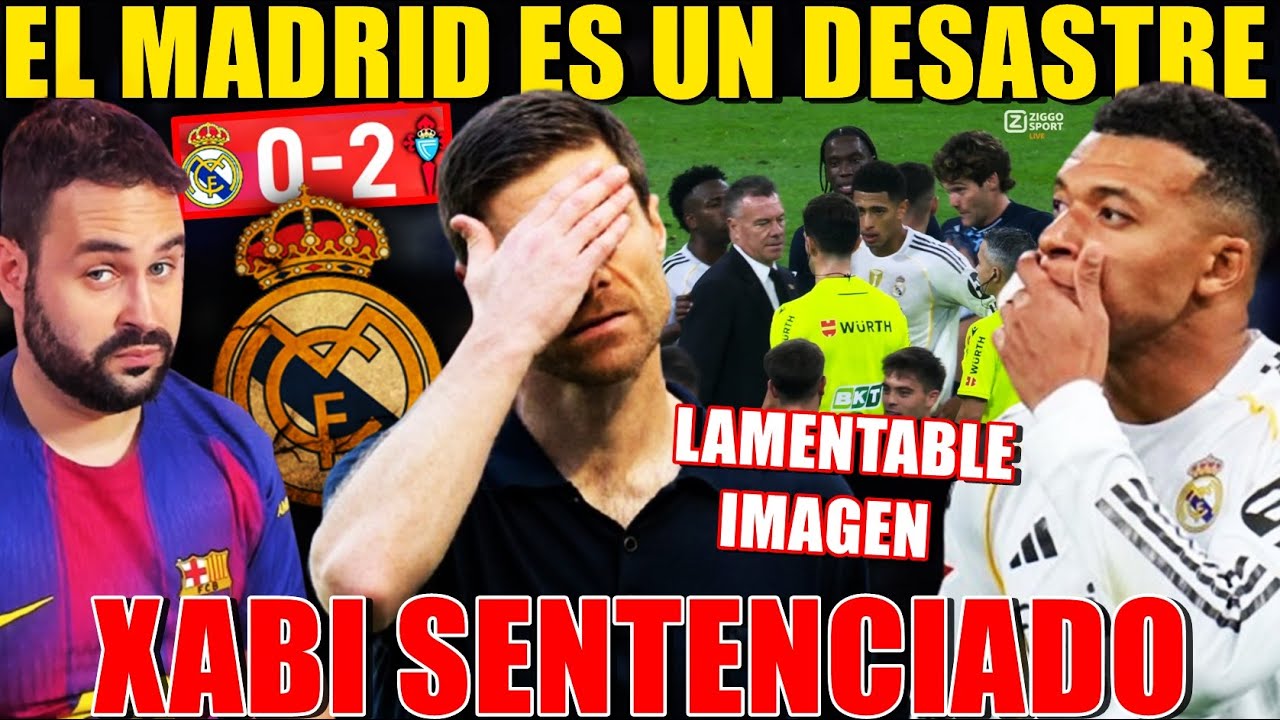 💥El MADRID es un DESASTRE, VESTUARIO ROTO y XABI SENTENCIADO ¡LAMENTABLE IMAGEN tras el PARTIDO!