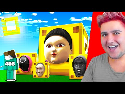 Minecraft, Squid Game ŞANS BLOKLARI!