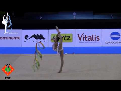 Alesia Kolomainen - FIN - Fita (Ribbon) - Junior - Qualification - IT of Lisbon 2014