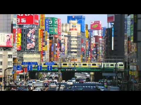 Japanese Tokyo Skyline by Gerry Mulholland