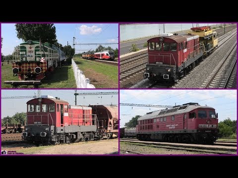 2019.07.03. | 449 016-os, vonatok Rácalmás állomáson és Kárpát Vasút Ludmilla Ercsiben