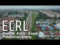 Perkembangan ECRL Puncak Alam Kapar Pelabuhan Klang 27 Oktober 2023