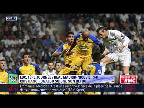 After Foot du mercredi 13/09 – Partie 4/4 - Retour sur Real Madrid/Apoel Nicosie (3-0)