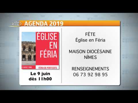 Agenda du 13 mai 2019
