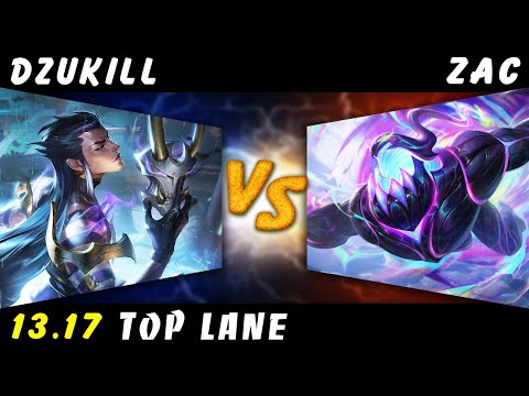 Dzukill - Yone vs Zac TOP Patch 13.17 - Yone Gameplay