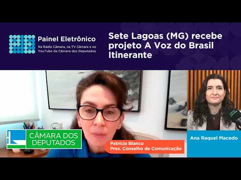 Sete Lagoas (MG) recebe projeto A Voz do Brasil Itinerante - 23/09/2026 #paineleletrônico