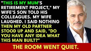 My Stepson Called Me Mom's Retirement Project — Then My Old Colleague Revealed Who I Really Was