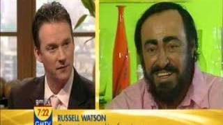 [Russell Watson] GMTV Pavarotti dies