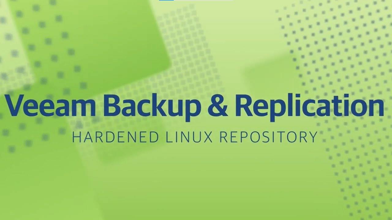 Vídeo demonstrativo do Veeam Backup & Replication v11 – Proteção contra ransomware video