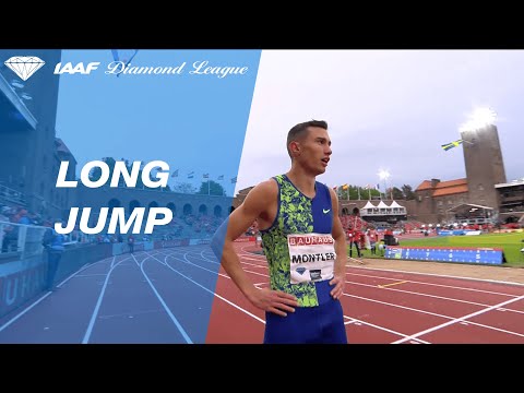 Sweden's Thobias Montler wins the men's Long Jump in Stockholm - IAAF Diamond League 2019 Video