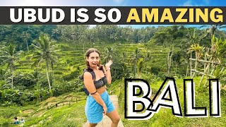 WHAT TO DO IN UBUD: Bali Rice Field Walks & Market | Best things to do | Bali Travel Vlog 2022 4K