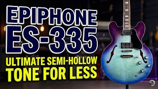 Epiphone ES-335 Review: The BEST Budget Semi-Hollow Guitar? (Sound Test & Demo)