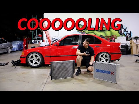 BMW E36 Gets cooling upgrades! (Must Have!)