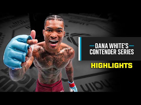 INSANE HIGHLIGHTS From Dana White's Contender Series! 😳