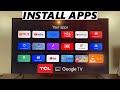 TCL Google TV How To Install Apps