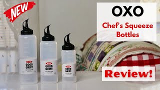 OXO - Chef's Condiment Squeeze Bottles - Full Review -