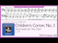 Debussy: Children's Corner No. 3 'Serenade for the Doll', L. 113 [Horowitz 1968]
