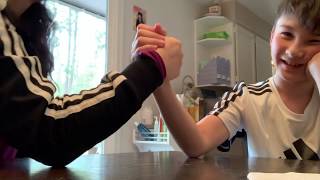 Armwrestling Kenji vs Yuka