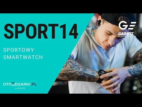 Garett Sport 14 sportowy smartwatch w dobrej cenie