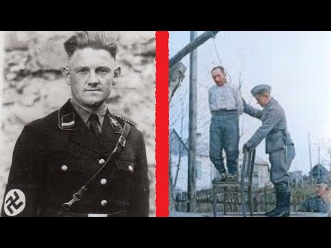 Franz Hössler - The EXECUTION Of The Most SADISTIC Nazi Officer Of Bergen-Belsen *REAL FOOTAGE