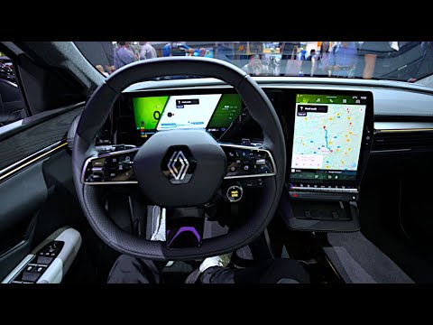 New Renault Scenic Multimedia System & Digital Cockpit Review 2024