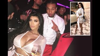 Chloe Khan looks incredible in a bikini top as she parties with Kylie Jenner’s ex Tyga in