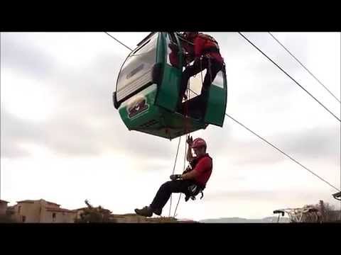 Thực hành cứu hộ đường cáp